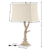 Antler rustic resin/crystal led table lamp - Tuesday Morning - Table Lamps