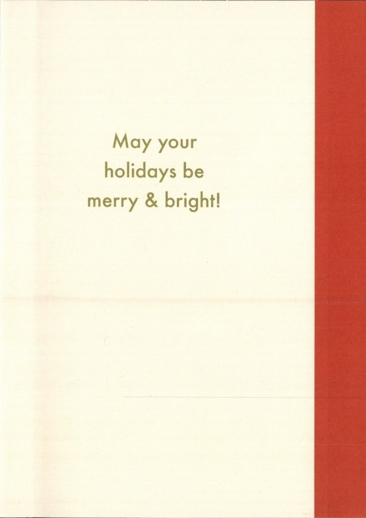 Dot Tree Christmas Card - Single