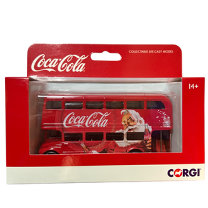 London Double Decker Bus - Coca Cola Santa