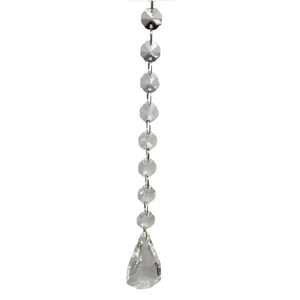 Glass Look Acrylic Jewel Ornament -