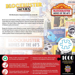 60's Blockbusters 1000 Piece Puzzle