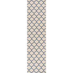 Arabesque ogee trellis indoor/outdoor runner rug - Tuesday Morning - Outdoor Rugs