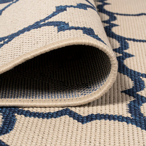 Arabesque ogee trellis indoor/outdoor runner rug - Tuesday Morning - Outdoor Rugs