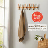 Cotton textured bath towel set - acacia collection