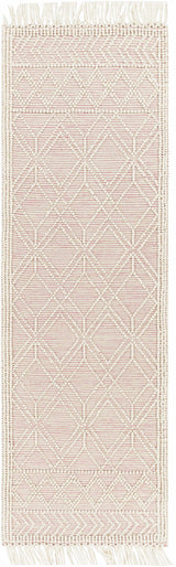 Ramsbury Soft Pink Wool Rug