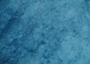 Art Silk 4x4 Round Modern Blue  blended Art Silk Rug entryway, bedside rug