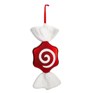 12” Jumbo Assorted Candy Holiday Christmas Deluxe Shatterproof Ornament Set of 4