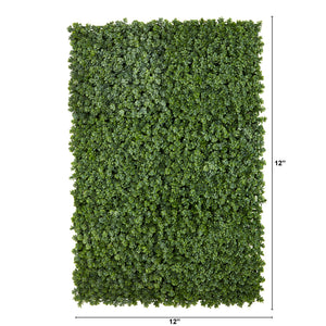 12” Succulent Artificial Wall Mat (Indoor/Outdoor) (Set of 6)