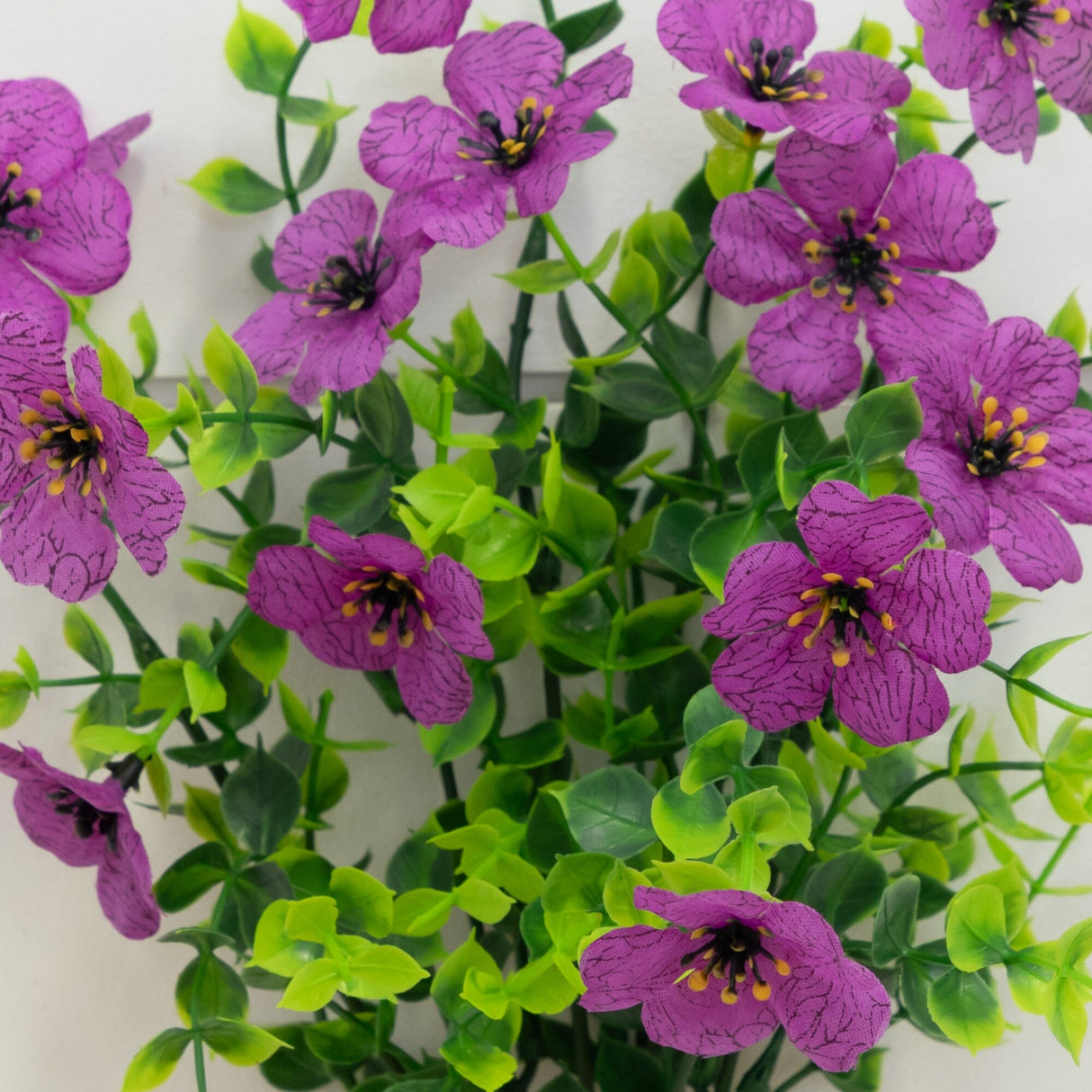 13" UV Daisy Flower Bush Plant (Indoor/Outdoor)- Set of 12