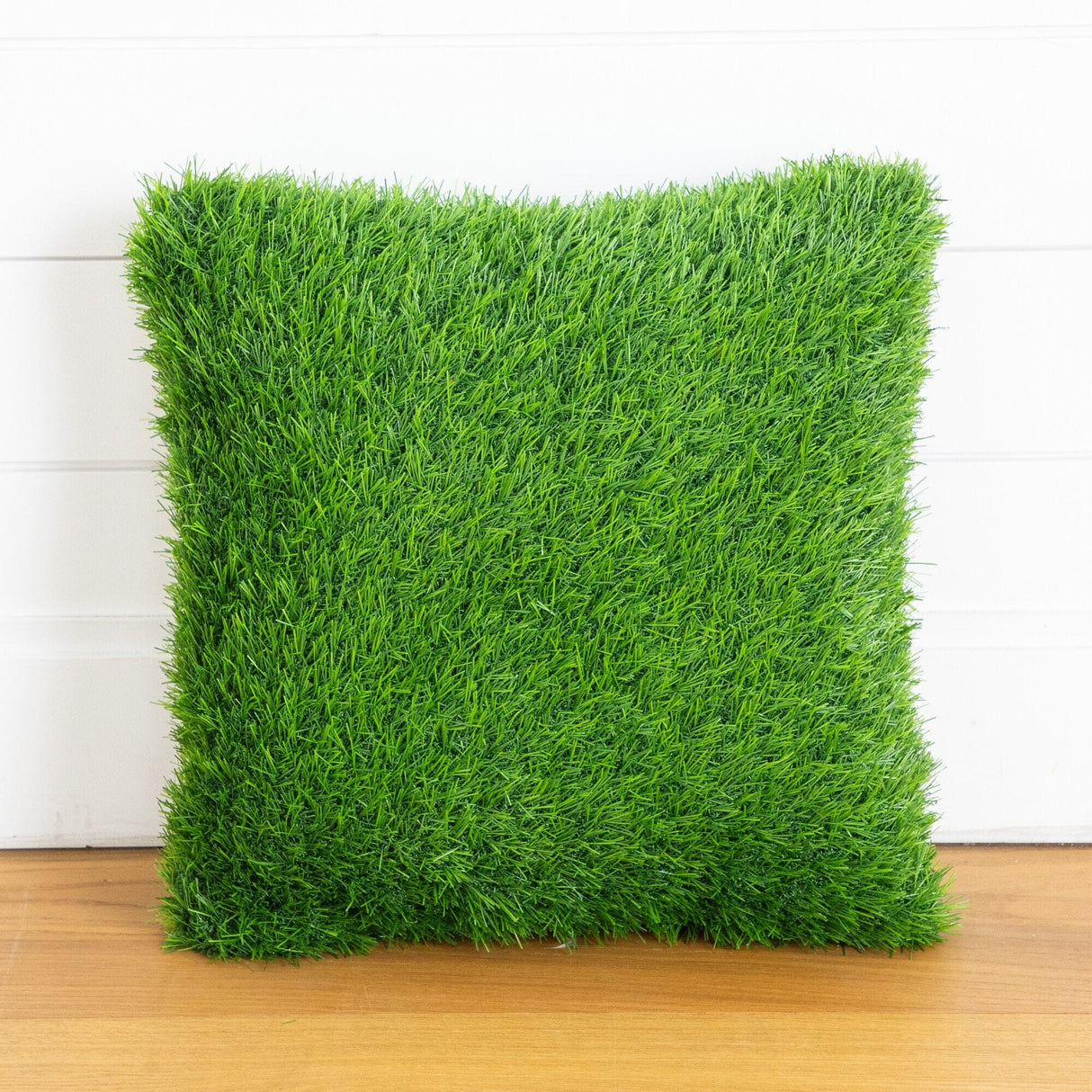 16" UV Resistant Artificial Grass Pillow Cushion (Indoor/Outdoor)