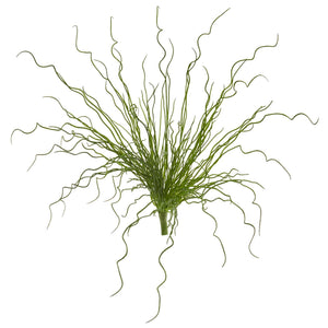 18” Curly Grass Artificial Plant (Set of 6)