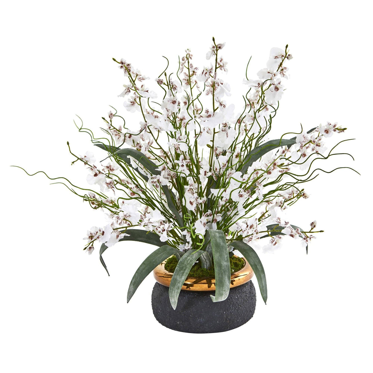 19” Dancing Lady Artificial Arrangement in Vase