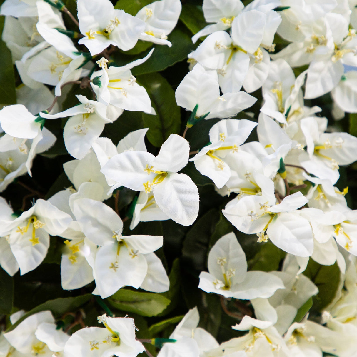 19" UV Resistant Artificial Bougainvillea Bush (Indoor/Outdoor) - Set of 4