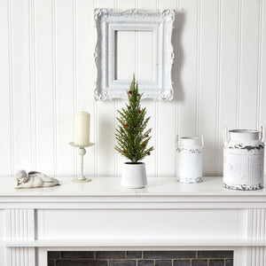 20'' Cedar Pine “Natural Look” Artificial Christmas Tree
