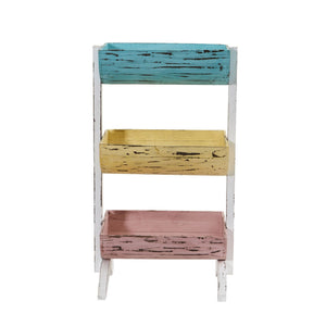 23” Three Shelf Farmhouse Multipurpose Stand/Planter