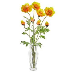 26” Poppy Artificial Arrangement