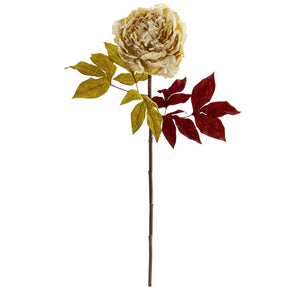 30” Peony Silk Flower (Set of 6)