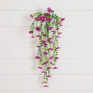 30" UV Resistant Artificial Daisy Hanging Plant (Indoor/Outdoor) - Set of 6