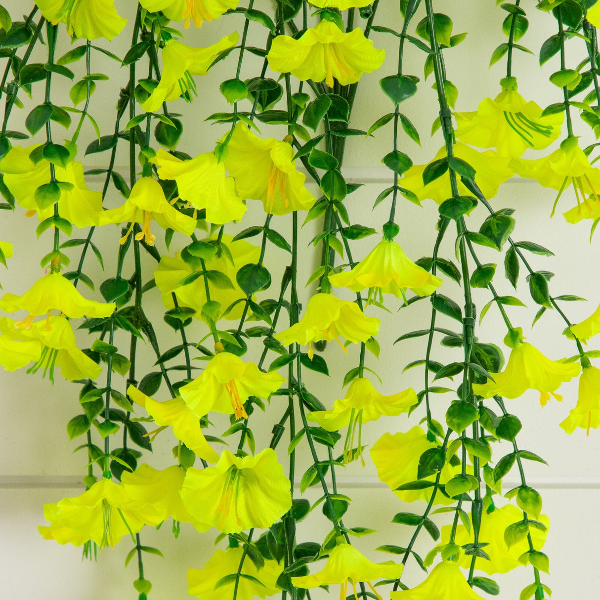 30" UV Resistant Artificial Morning Glory Hanging Plant (Indoor/Outdoor) - Set of 6