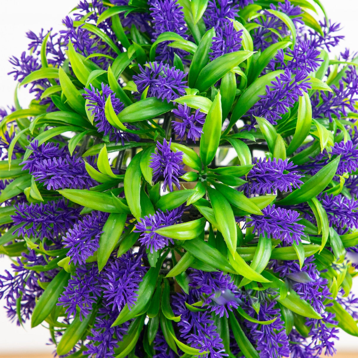 31" UV Resistant Artificial Easter Bunny Shaped Lavender Topiary (Indoor/Outdoor)