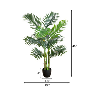 3.5' Artificial Areca Palm Tree