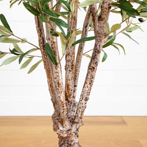 3.5’ Artificial Olive Tree with Lush Design