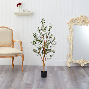 3.5’ Artificial Olive Tree with Sparse Design