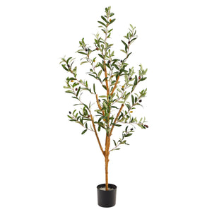 3.5’ Artificial Olive Tree with Sparse Design