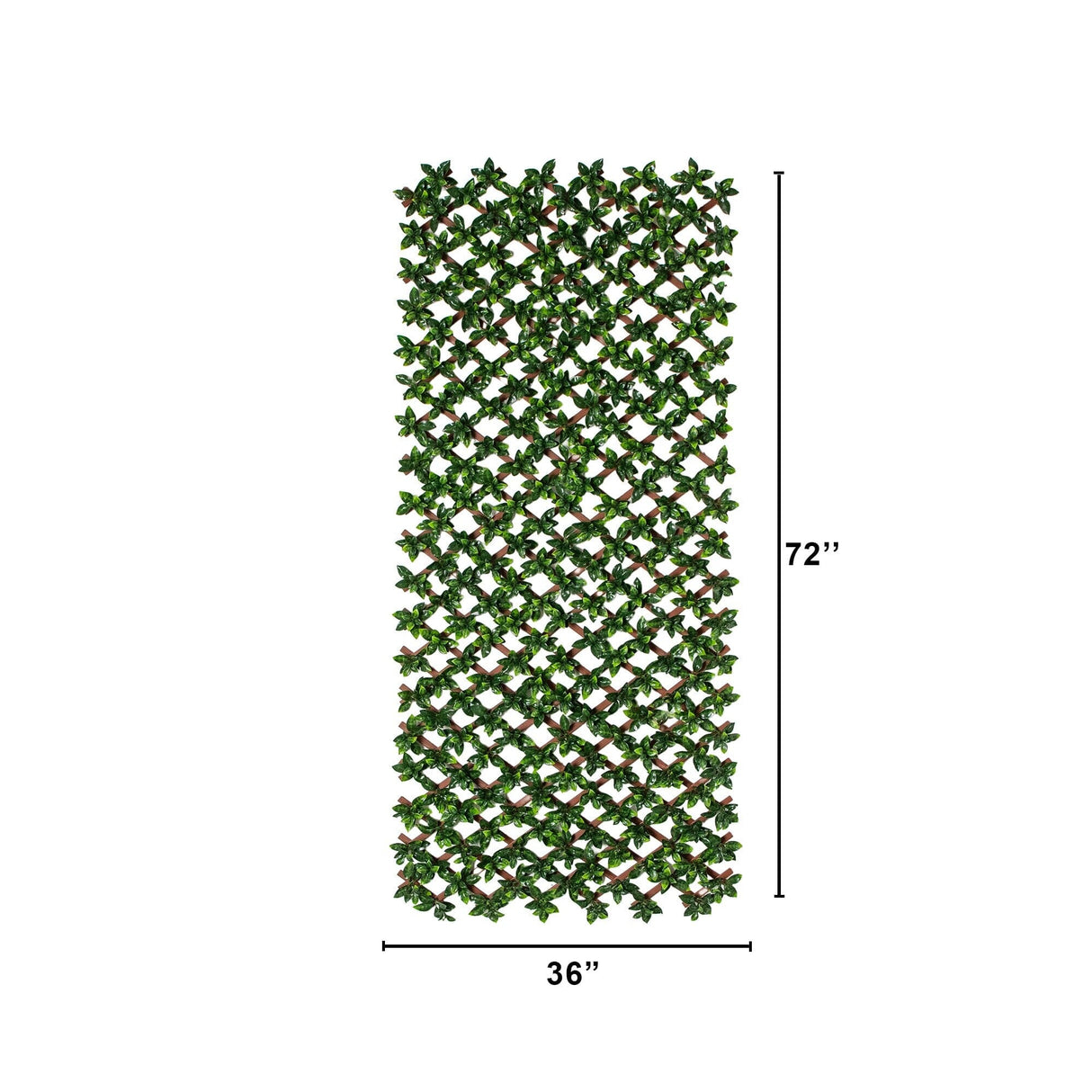 36” x 72" UV Resistant Artificial Gardenia Expandable Privacy Fence Screen (Indoor/Outdoor)