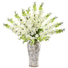 38” Delphinium Artificial Arrangement in Decorative Vase