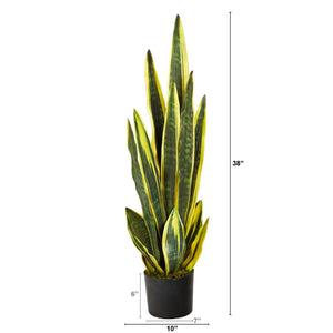 38” Sansevieria Artificial Plant