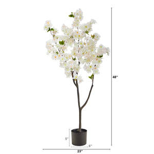 4’ Cherry Blossom Artificial Tree