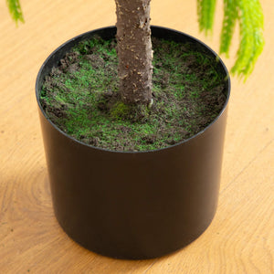 4' Artificial Real Touch Down Swept Norfolk Pine Tree with Natural Look