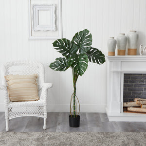 4’ Monstera Artificial Tree