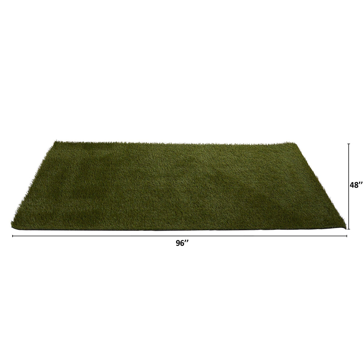 4’ x 8’ Professional Artificial Dark Grass Turf Carpet UV Resistant (Indoor/Outdoor)