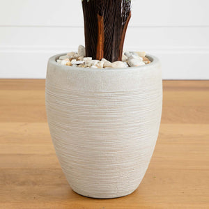 4.5’ Cycas Artificial Tree in Oval Planter (Indoor/Outdoor)