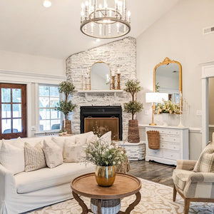 4.5' Olive Double Topiary Silk Tree