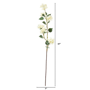 47” Bougainvillea Artificial Flower (Set of 4)