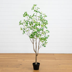 5' Artificial Dogwood Tree