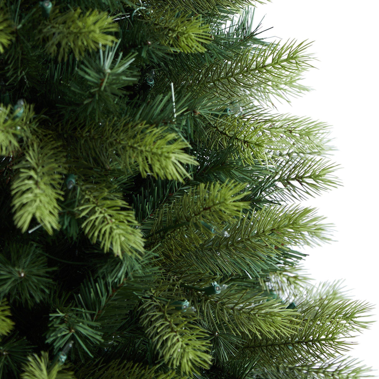 6' Aspen Mountain Fir Christmas Tree with 350 Clear LED Lights and 1110 Bendable Branches
