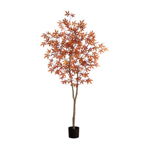 6' Autumn Japanese Maple Artificial Fall Tree
