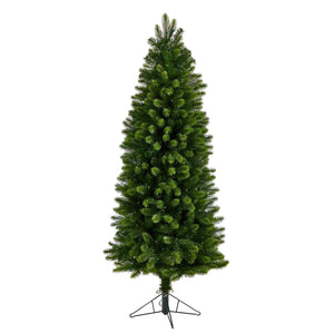 6’ Slim Virginia Spruce Artificial Christmas Tree