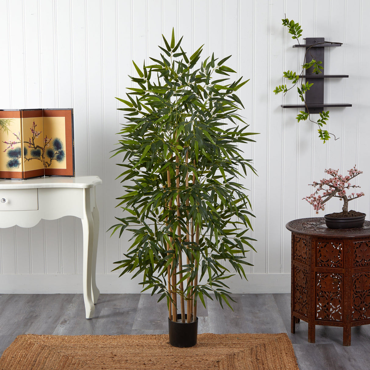 64" Bamboo Silk Tree