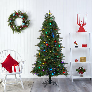 6.5' Montana Mountain Fir Artificial Christmas Tree