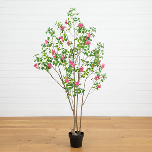 6' Artificial Dogwood Tree with Real Touch Leaves