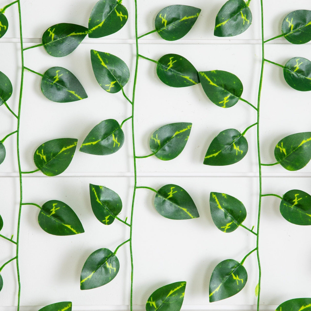 7’ Artificial Dieffenbachia Garland - Set of 24