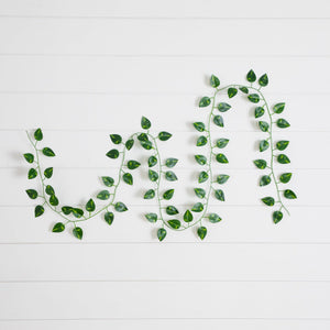 7’ Artificial Dieffenbachia Garland - Set of 24