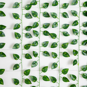 7’ Artificial Dieffenbachia Garland - Set of 24