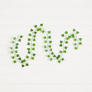 7’ Artificial Ivy Vine Garland - Set of 24