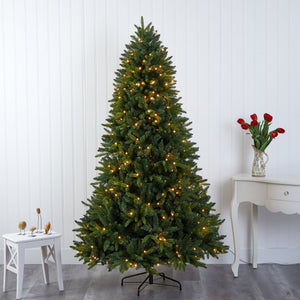 7' Sun Valley Fir Artificial Christmas Tree with 450 LED Lights